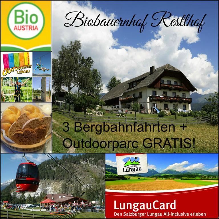 Lassacher Biobauernhof Mariapfarr Exterior foto